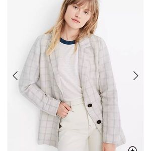 Madewell Dorset Blazer in Windowpane